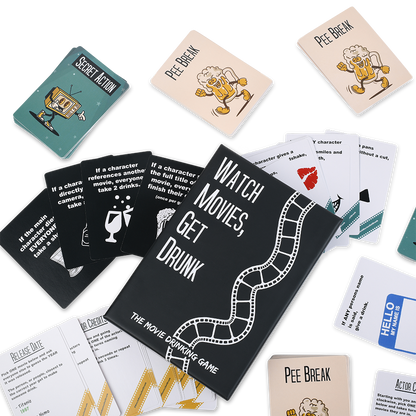 WATCH MOVIES, GET DRUNK - The Live Movie Drinking Game
